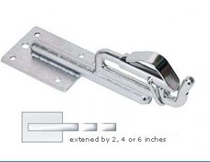 Weaver RBD100 Single davit fitting  Standard (click for enlarged image)